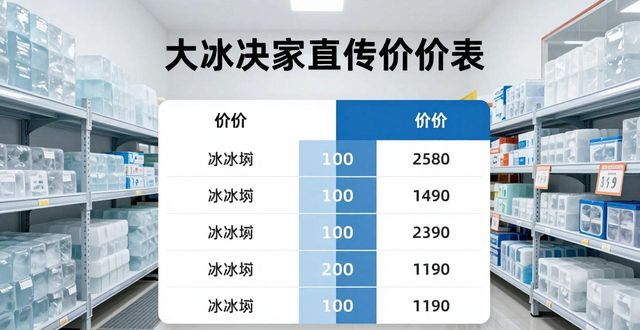 大冰块批发厂家怎么选？南京直供渠道靠谱吗