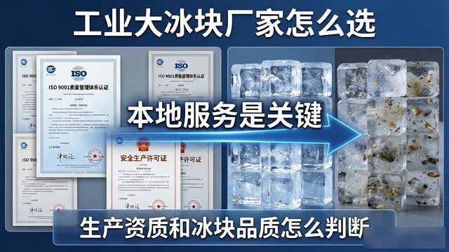 工业大冰块厂家怎么选？南京本地服务是关键